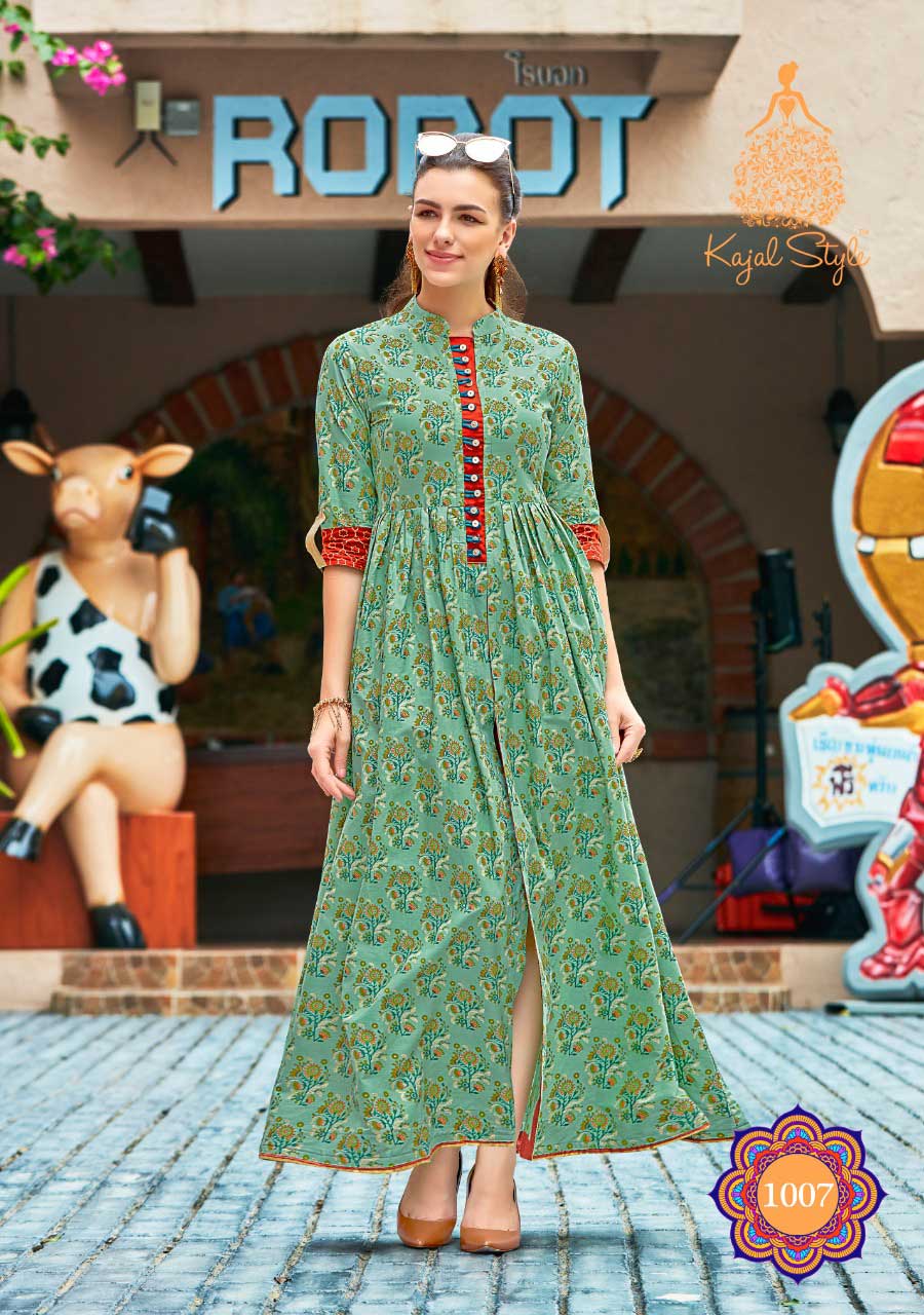 Fashion Loreal Vol-1 Kajal Style Rayon Cotton Wholesale Kurti Fashion Loreal Vol-1 Kajal Style Rayon Cotton Wholesale Kurti